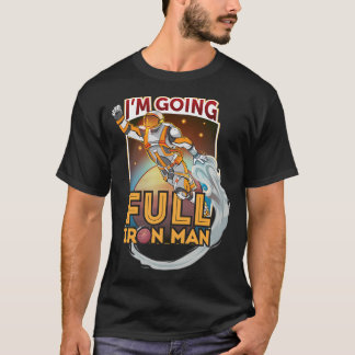 T-shirt Je Vais Plein Homme En Fer