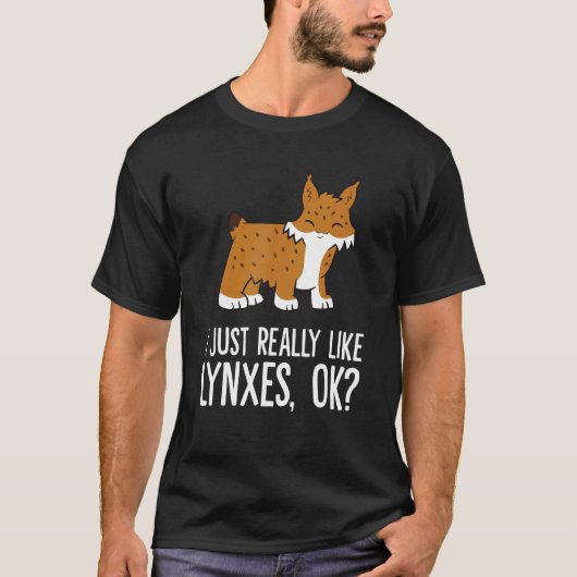 T-shirt Je Vais Simplemente Dire Que J'aime Vraiment Les L (Devant)