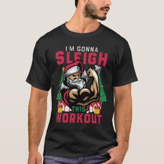 T-shirt Je vais sortir de l'épreuve Père Noël