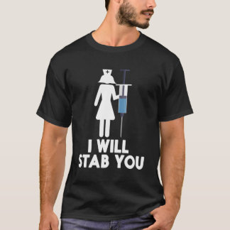 T-shirt Je Vais Vous Drôle Diplômé Diplôme Infirmière Cade