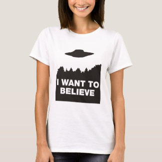 T-shirt Je veux croire