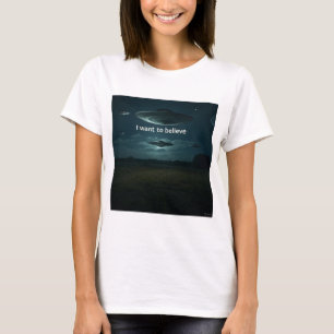 T-shirt Je veux croire