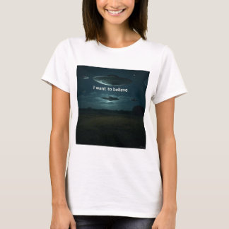 T-shirt Je veux croire