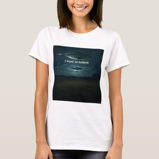 T-shirt Je veux croire (Devant)