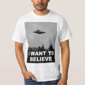 T-SHIRT JE VEUX CROIRE (Devant)