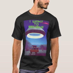 T-shirt Je veux croire