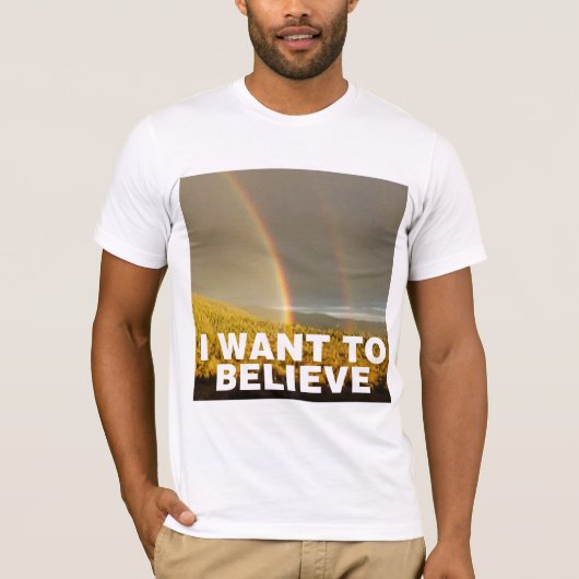 T-shirt Je veux croire (Devant)