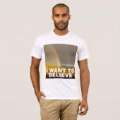 T-shirt Je veux croire (Devant entier)