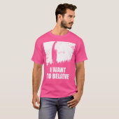 T-shirt Je Veux Croire - Arrivée (Devant entier)