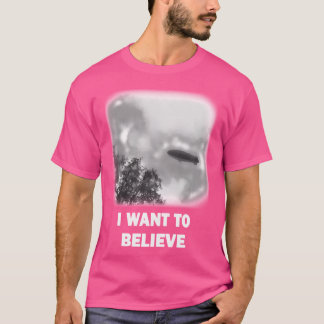 T-shirt Je Veux Croire - Version Blimp