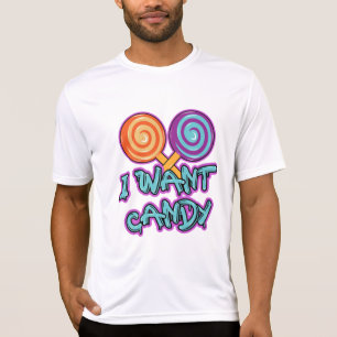 T-shirt Je Veux Du Bonbon