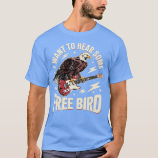 T-shirt Je veux entendre des oiseaux libres