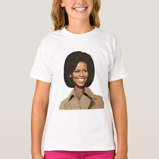 T-shirt Je Veux Être Comme Michelle ! (Devant)