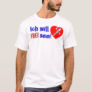 T-shirt Je veux être LIBRE ! - Jésus Victory