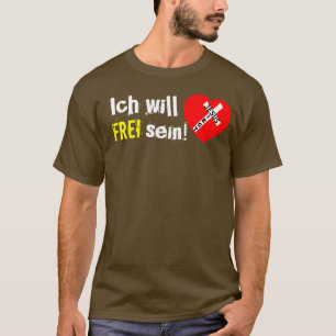 T-shirt Je veux être LIBRES ! - Triomphe Jesus