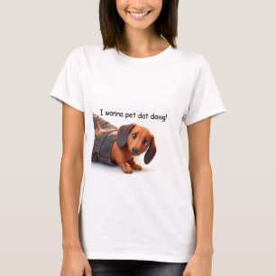 T-shirt Je Veux Faire Paître Ce Chien