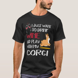 T-shirt Je Veux Juste Boire Du Vin (71)