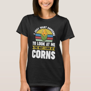 T-shirt Je veux juste me regarder comme je regarde les cor