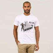 T-shirt Je veux me comporter mal ! (Devant entier)