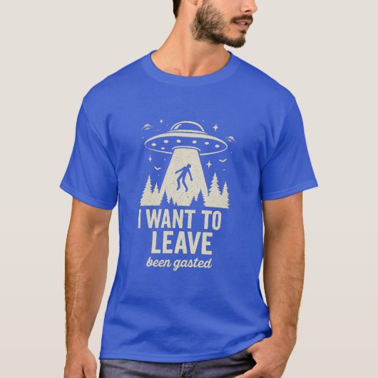 T-shirt Je veux partir (Devant)