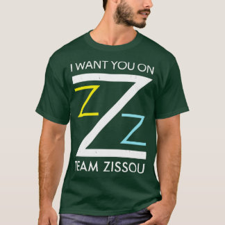 T-shirt Je veux que vous soyez sur l'équipe Zissou