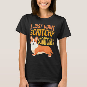 T-shirt Je Veux Scrichy Scratchies Tee Corgi