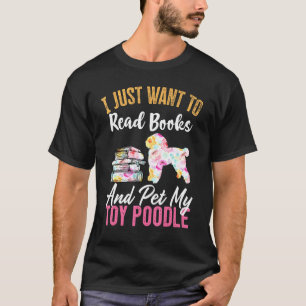 T-shirt Je Veux Simplement Lire Des Livres Et Animer Mon J