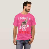 T-shirt Je Veux Un Loup Pour Un Loup De Noël Oreille Faune (Devant entier)