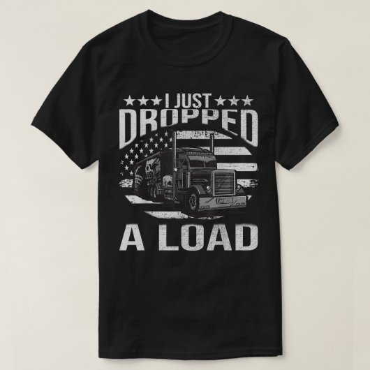 T-shirt Je Viens D'Abandonner Un Chargement Drôle Conducte (Design devant)