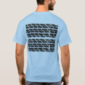 T-shirt Je Viens D'Être Jetée Sous Le Bus (Dos)