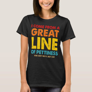 T-shirt Je Viens D'Une Grande Ligne De Petite