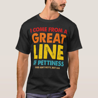 T-shirt Je Viens D'Une Grande Ligne De Petite