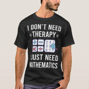 T-shirt Je viens juste de Mathématiques Math Maths