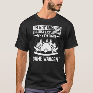 T-shirt Je viens juste d'expliquer pourquoi je suis juste