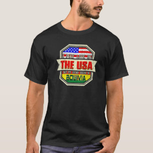 T-shirt Je Vis Peut-Être Aux Etats-Unis Mais Mon Histoire