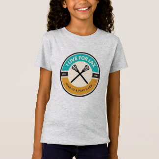 T-Shirt Je Vis Pour Lax Classic Logo Girls Tee