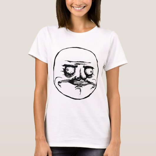 T-shirt Je visage Meme de rage de Gusta (Devant)