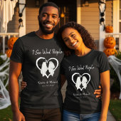 T-shirt Je Vois Des Gens Occidentaux Ghost Couple Mariage