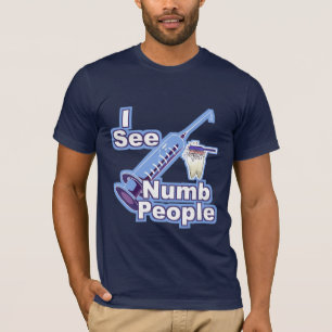 T-shirt Je vois les personnes engourdies