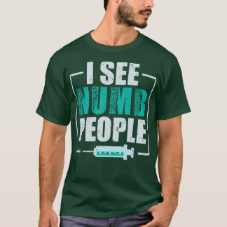 T-shirt Je Vois Nombre De Personnes Adjoint Dentaire Dents