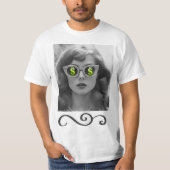 T-shirt Je vois une femme d'argent (Devant)
