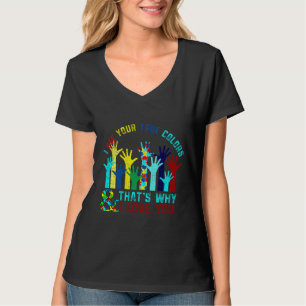 T-shirt Je Vois Votre Vraie Sensibilisation sur l'autisme
