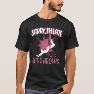 T-shirt Je Volais Autour De L'Aérien