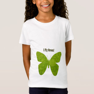 T-Shirt Je vole chemise verte !