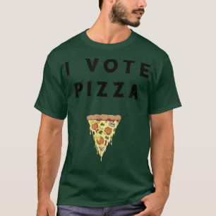 T-shirt Je Vote Pizza, I Love Pizza 1384