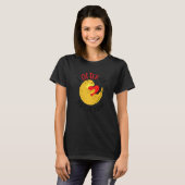 T-shirt Je vous adore tout simplement pour la Saint-Valent (Devant entier)