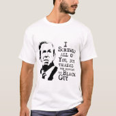 T-shirt Je vous ai tous défoncés mais merci d'avoir blâmé  (Devant)