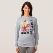 T-SHIRT JE VOUS AIME BEAUCOUP CHERRY (Devant entier)