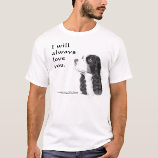 T-shirt Je vous aimerai toujours