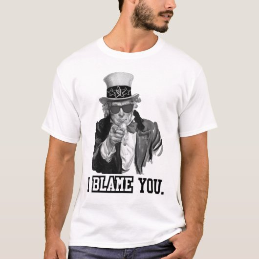 T-shirt Je vous blâme (Devant)